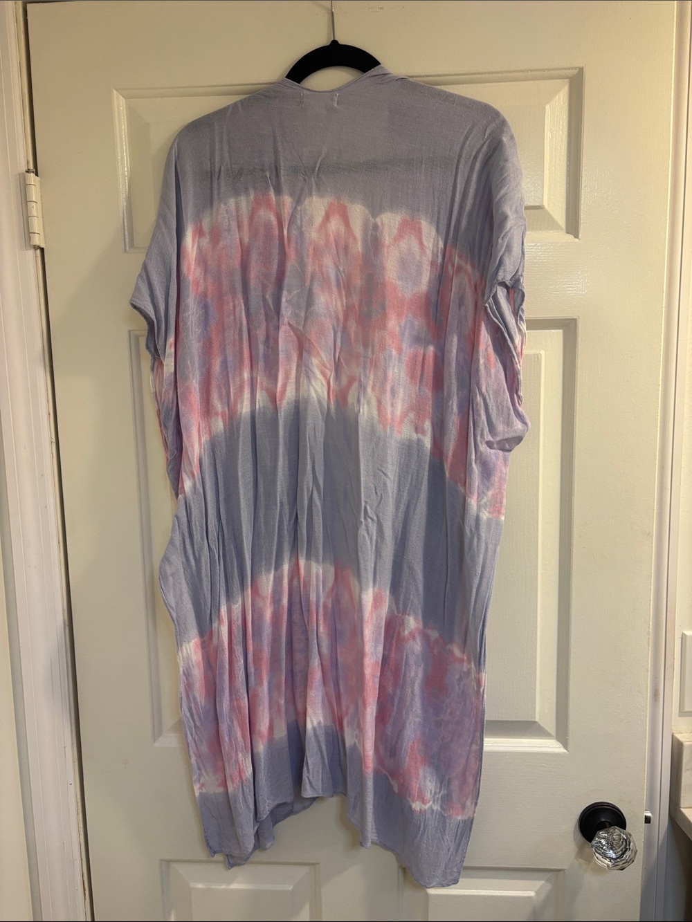 Altar'd State Lavender and Pink Tie-Dye Open Front Kimono - Picture 2 of 2